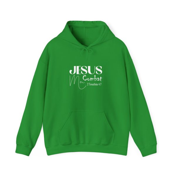 Sweat-shirt Français Jésus Mon Combat